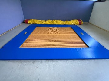 Trampolin und Airtrampraum