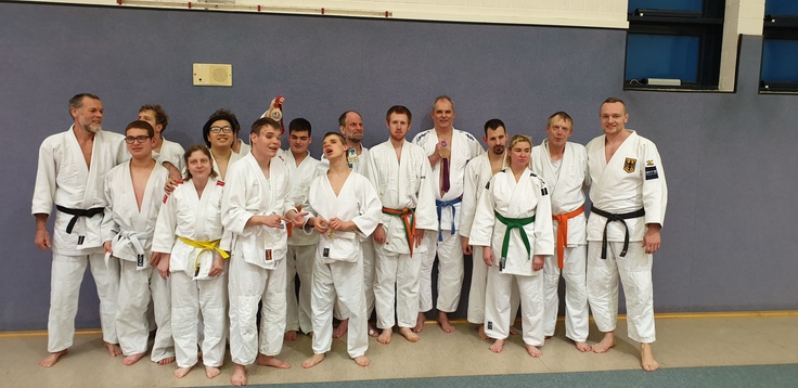 Judo-Gruppe am LBZB hatte Besuch