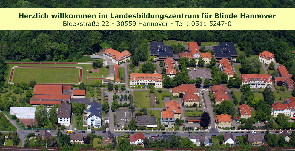 Herzlich willkommen im Landesbildungszentrum für Blinde Hannover - Bleekstraße 22 - 30559 Hannover