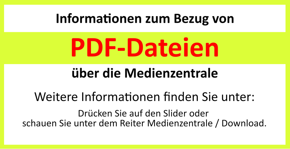Informationen zum Bezug von PDF-Dateien über die Medienzentrale
