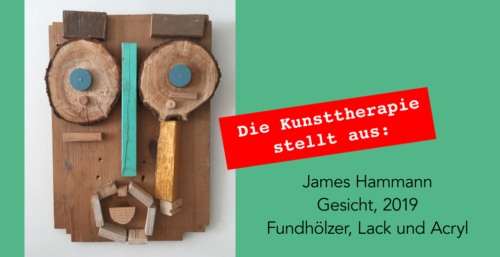 James Hammann - Gesicht, 2019 - Die Kunsttherapie stellt aus