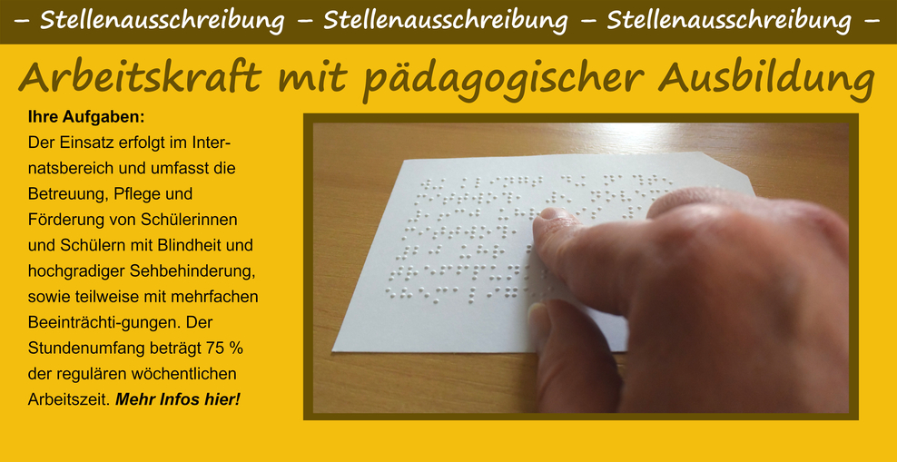 Arbeitskraft mit pädagogischer Ausbildung